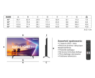Philips 55PUS8400 55" Ambilight QLED 4K+SŁUCHAWKI NAUSZNE BT JBL - 1531908 - zdjęcie 18